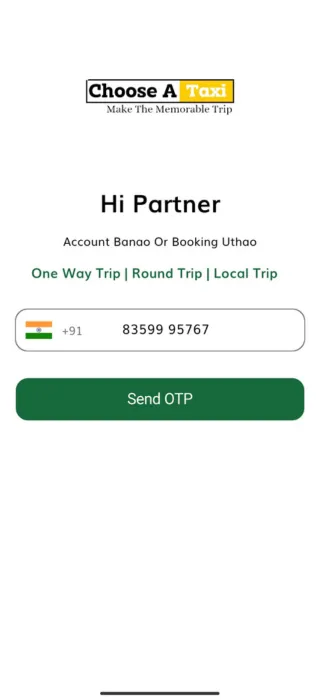 Choose A Taxi Partner | Indus Appstore | Screenshot