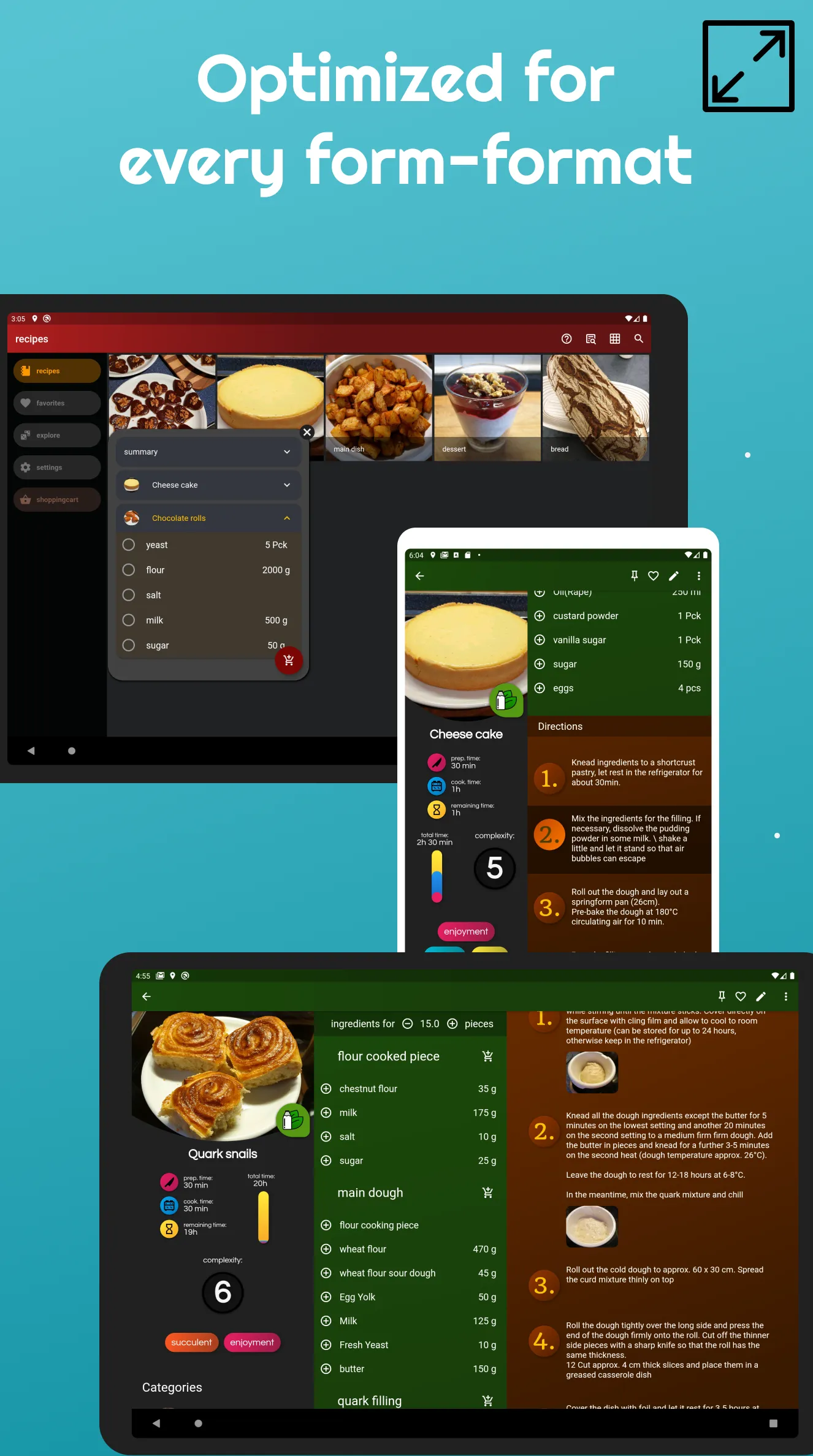 My RecipeBible | Indus Appstore | Screenshot