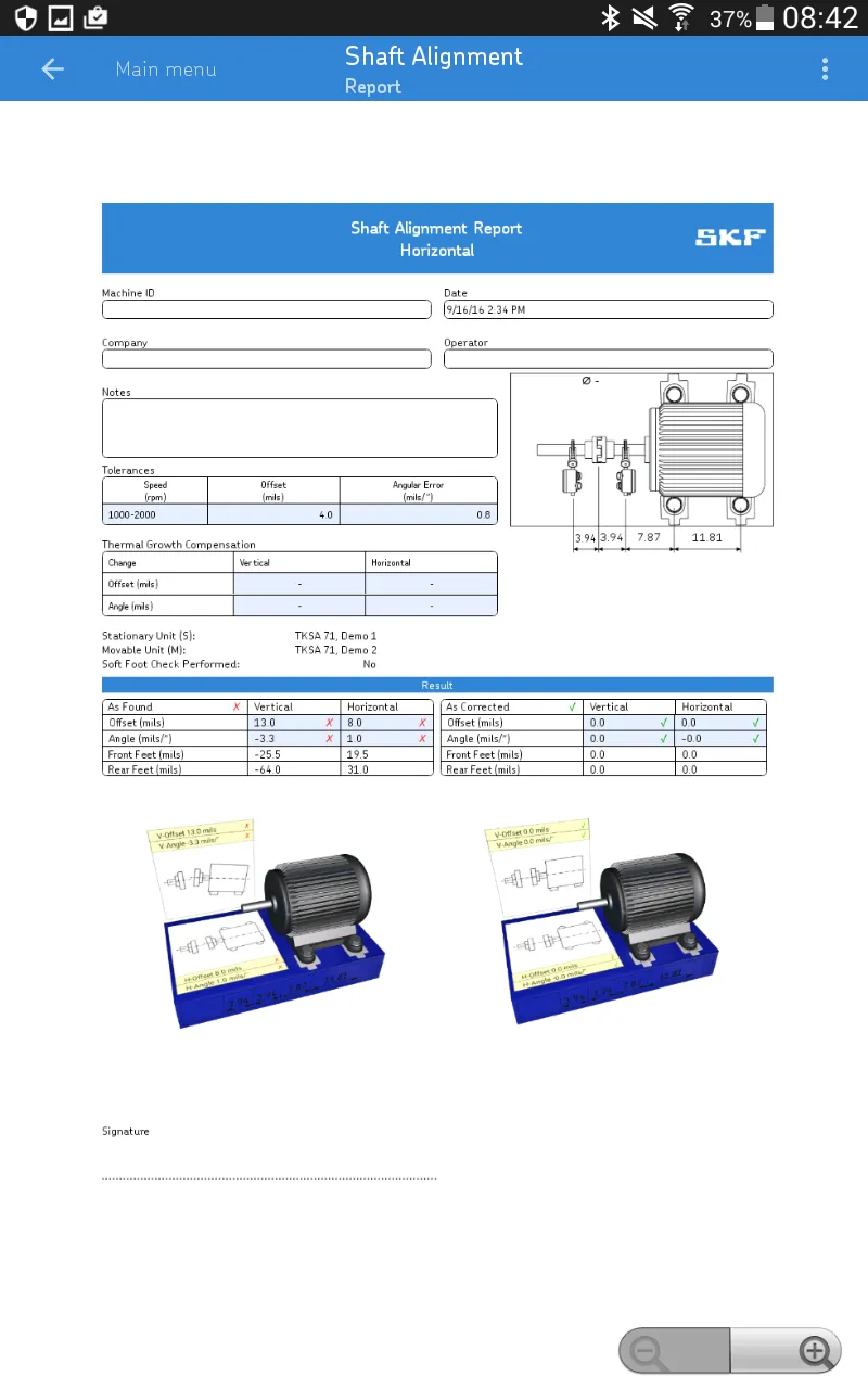 SKF Shaft alignment | Indus Appstore | Screenshot