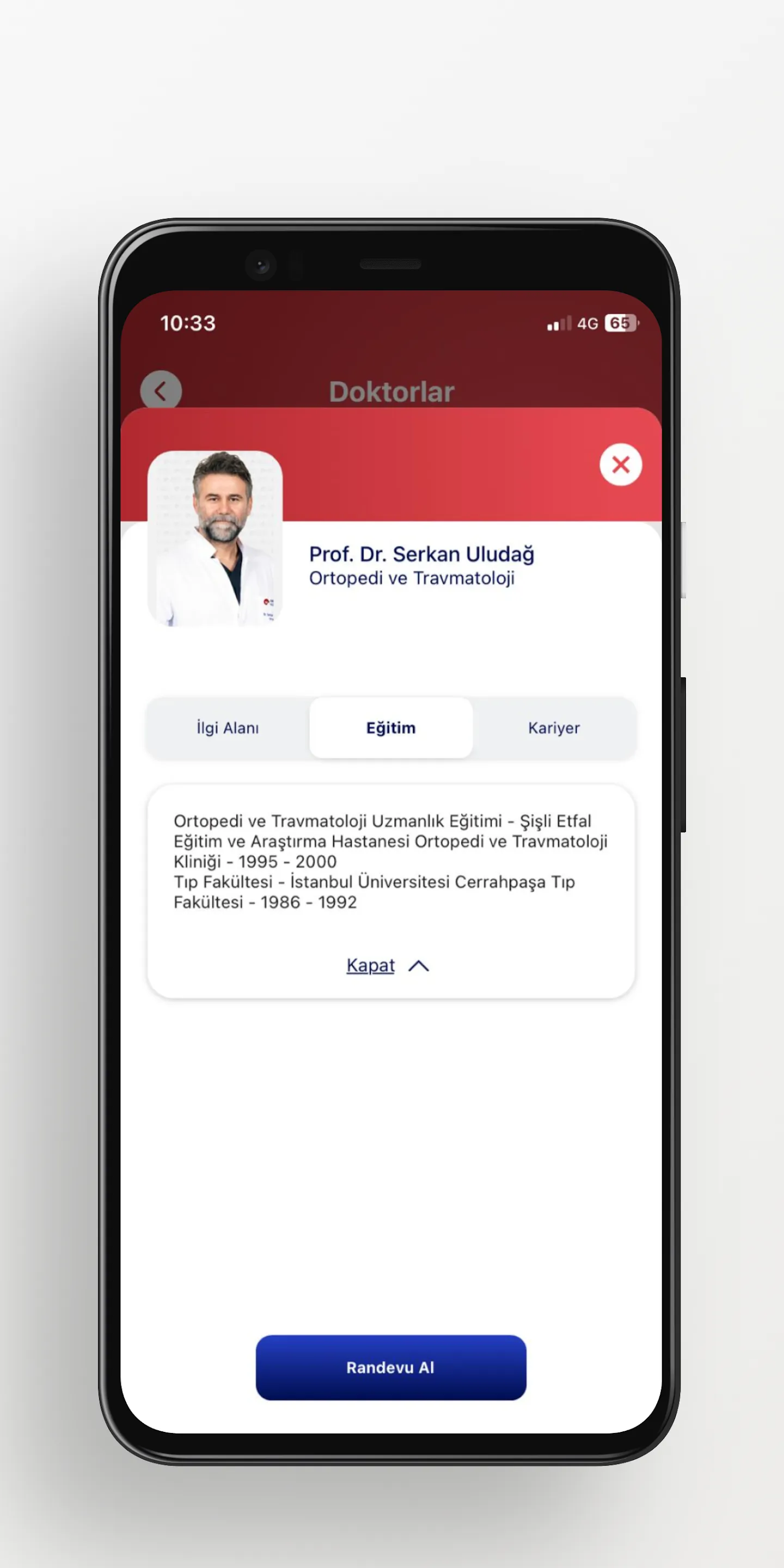 Koç Healthcare | Indus Appstore | Screenshot