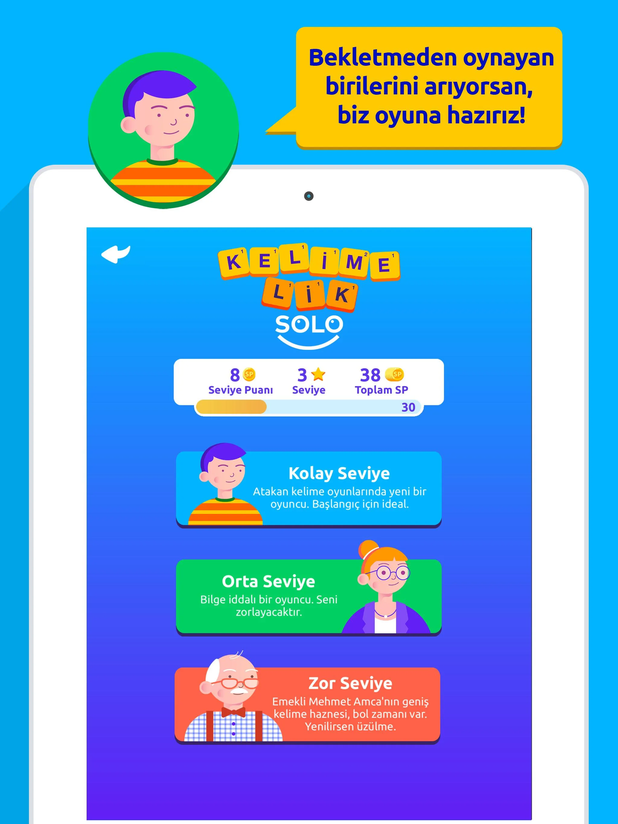 Kelimelik Solo | Indus Appstore | Screenshot