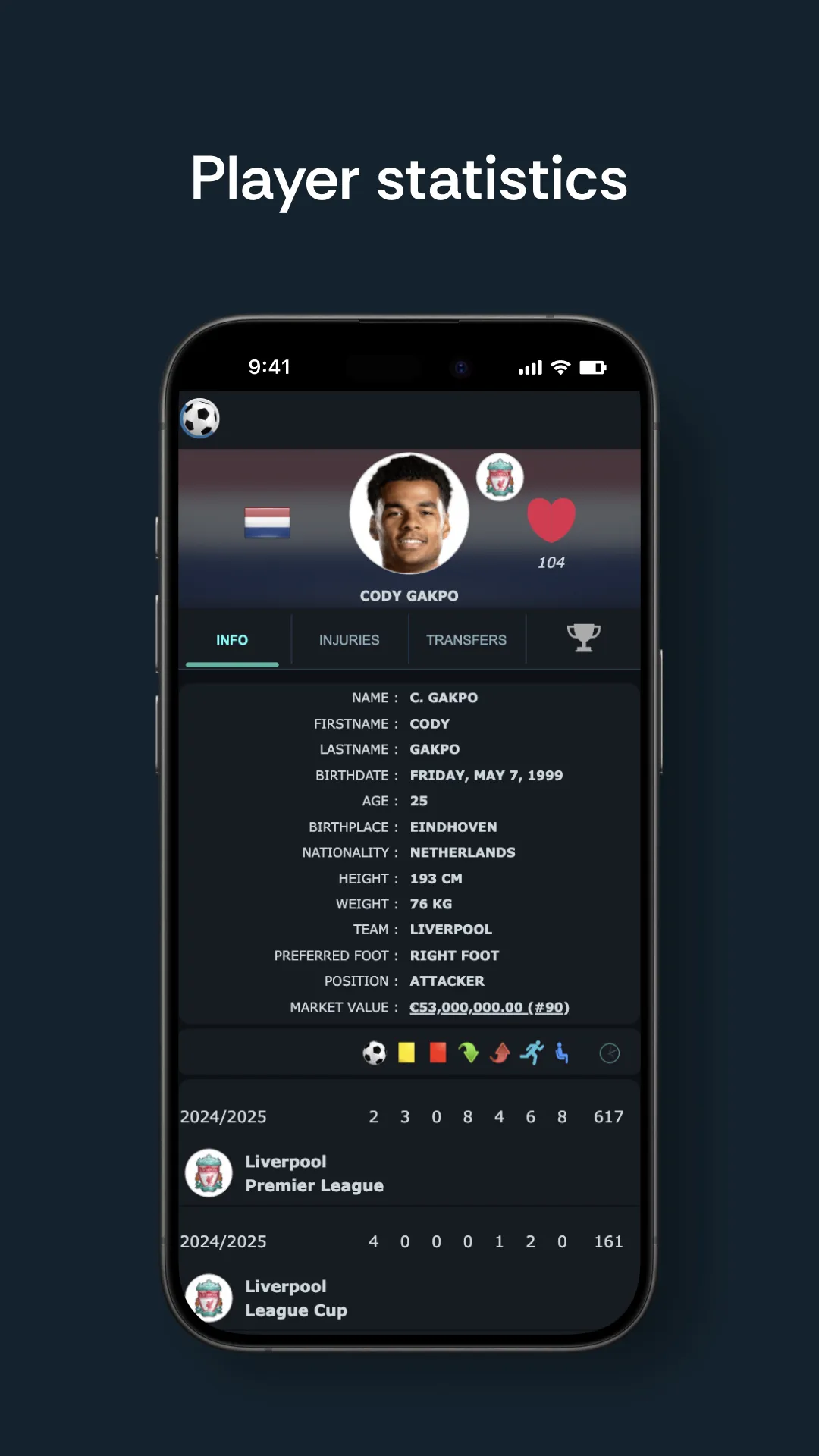 Football Live Scores | Indus Appstore | Screenshot