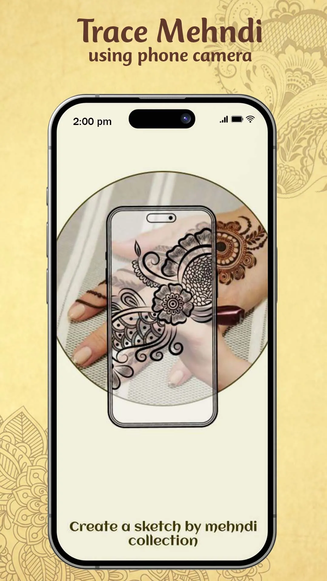 AR Mehndi Design: Sketch Art | Indus Appstore | Screenshot