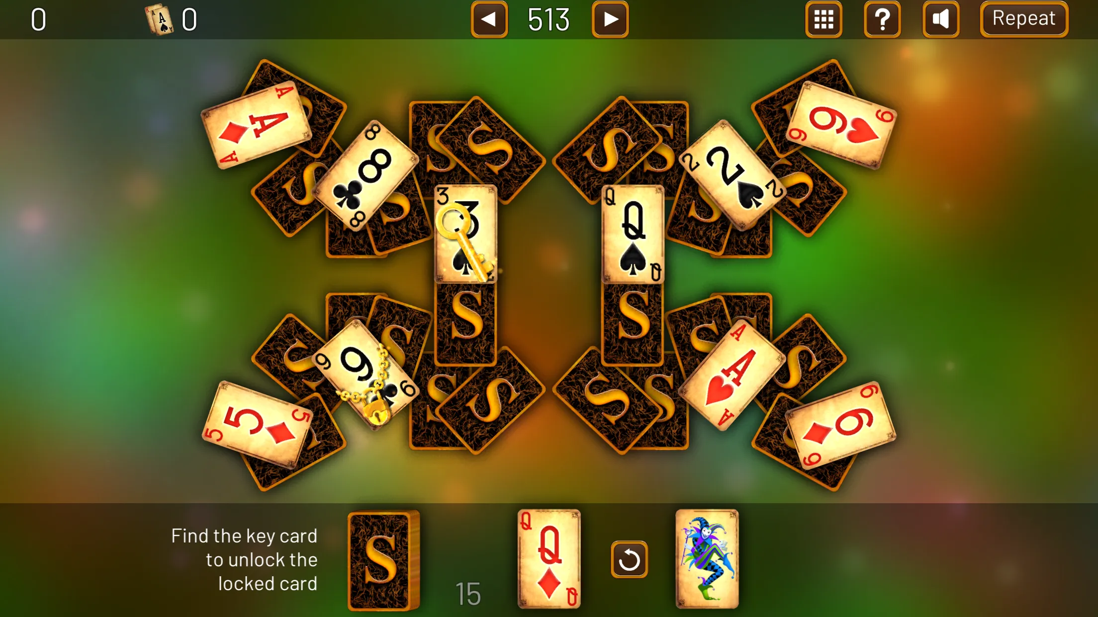 3000 TriPeaks Solitaire Games | Indus Appstore | Screenshot