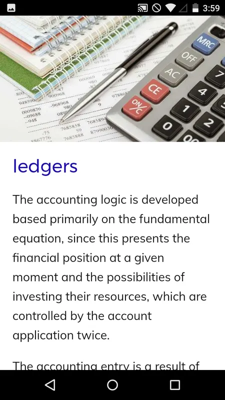 Basic Accounting Course | Indus Appstore | Screenshot