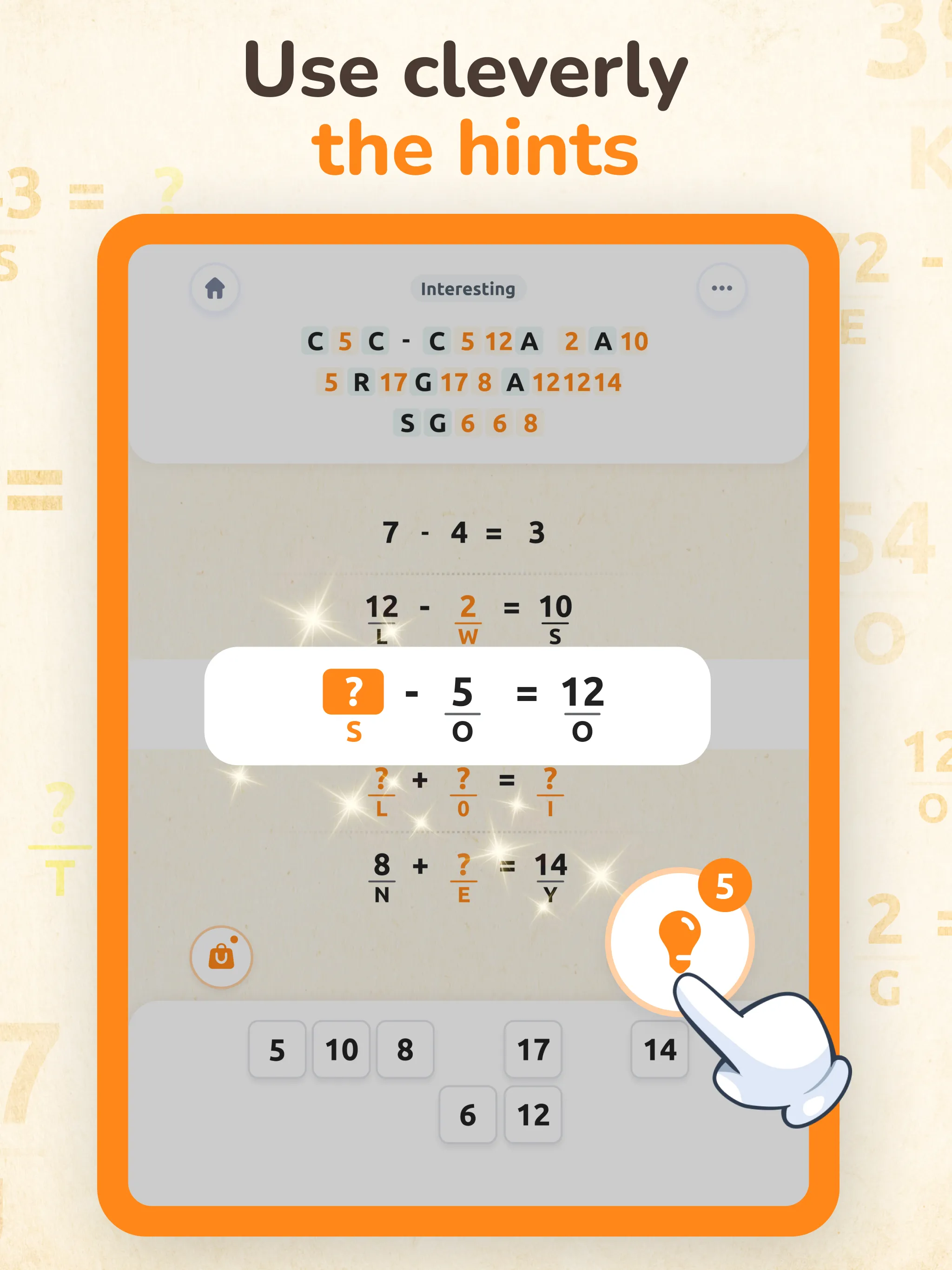 Letter Math－Cross Logic Puzzle | Indus Appstore | Screenshot