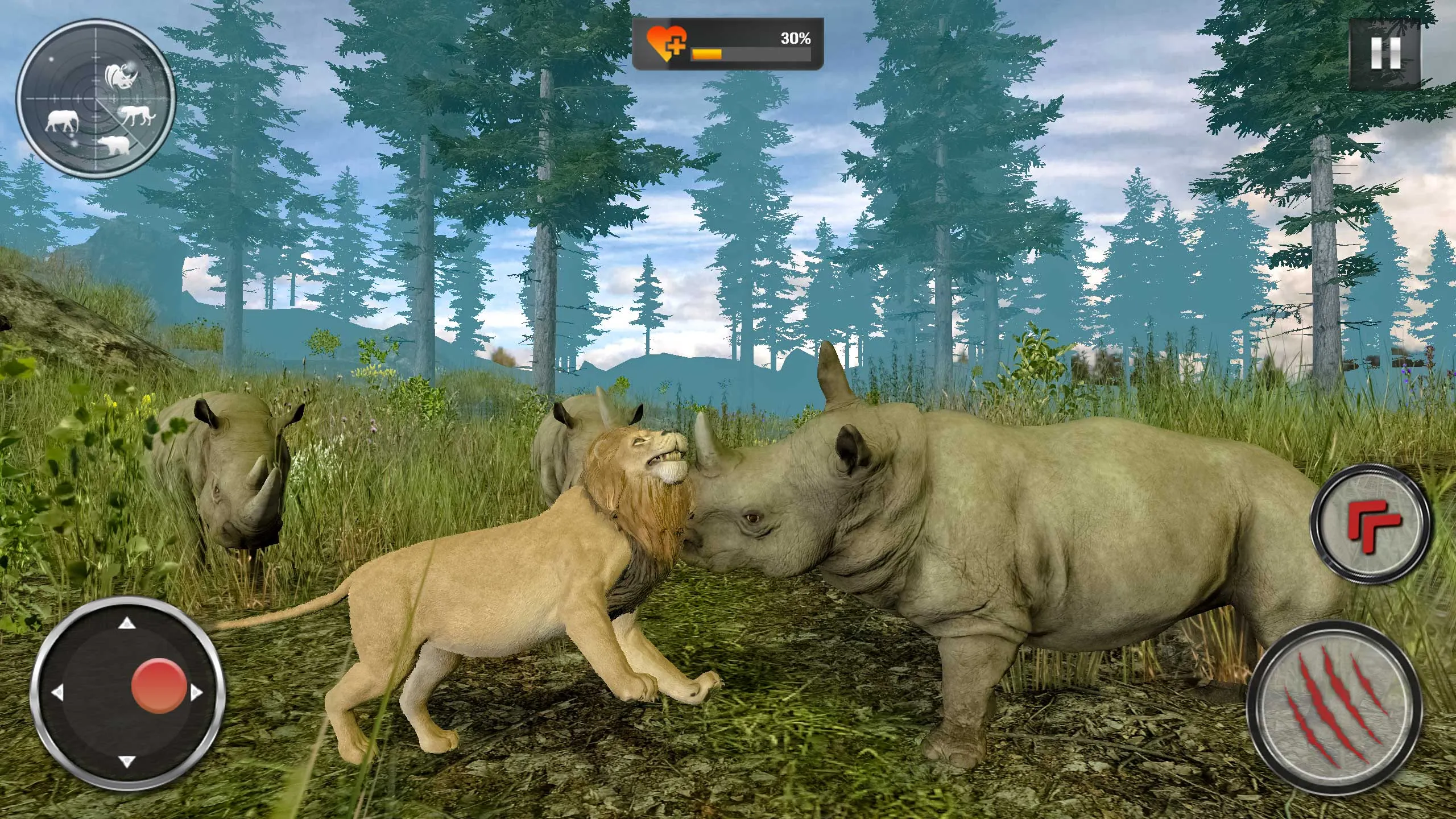 Wild Lion RPG Animal Simulator | Indus Appstore | Screenshot