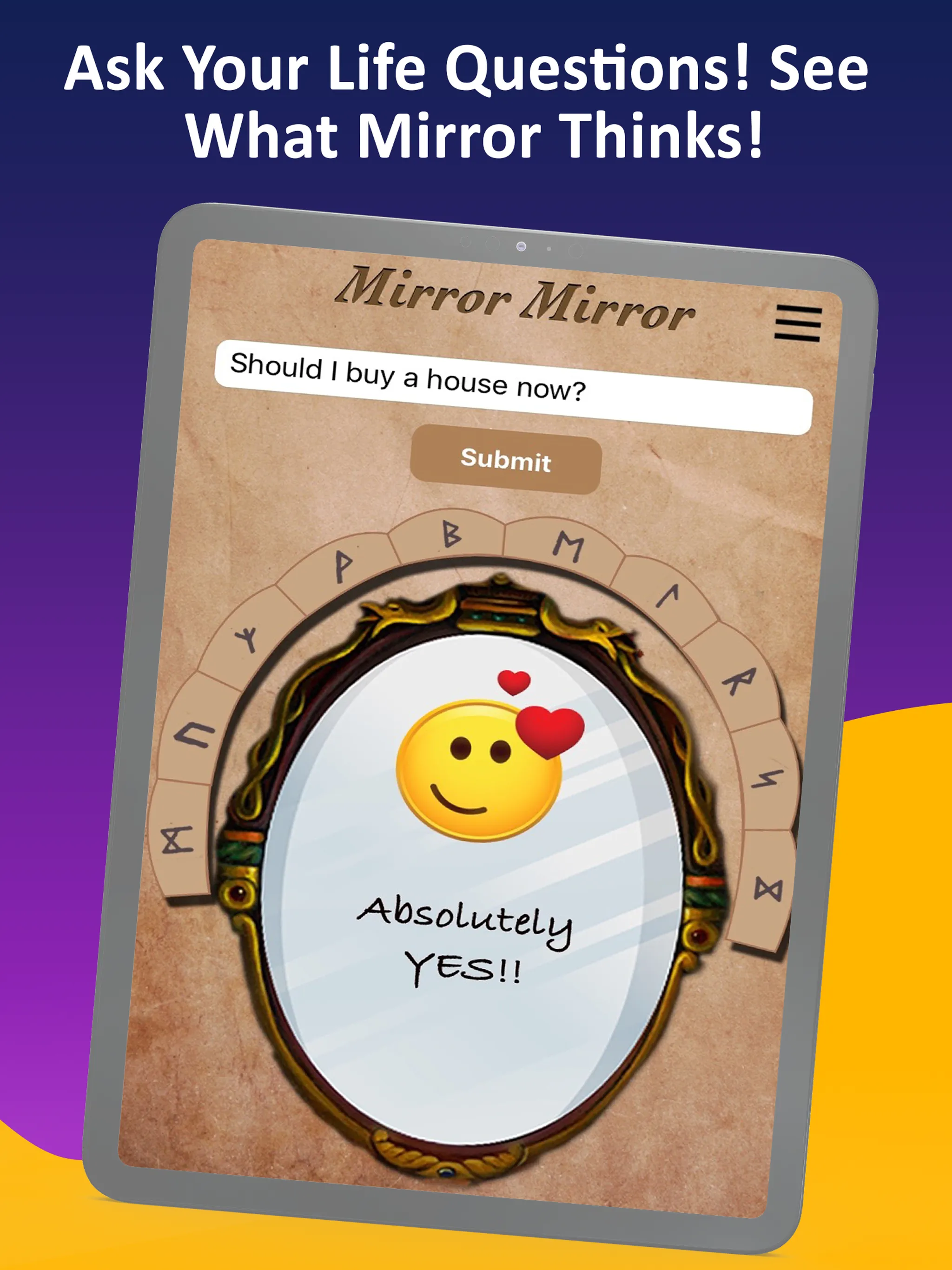 Mirror Mirror Life Fortunes | Indus Appstore | Screenshot