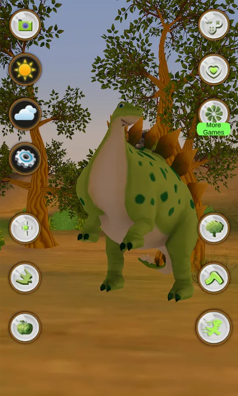 Talking Stegosaurus | Indus Appstore | Screenshot