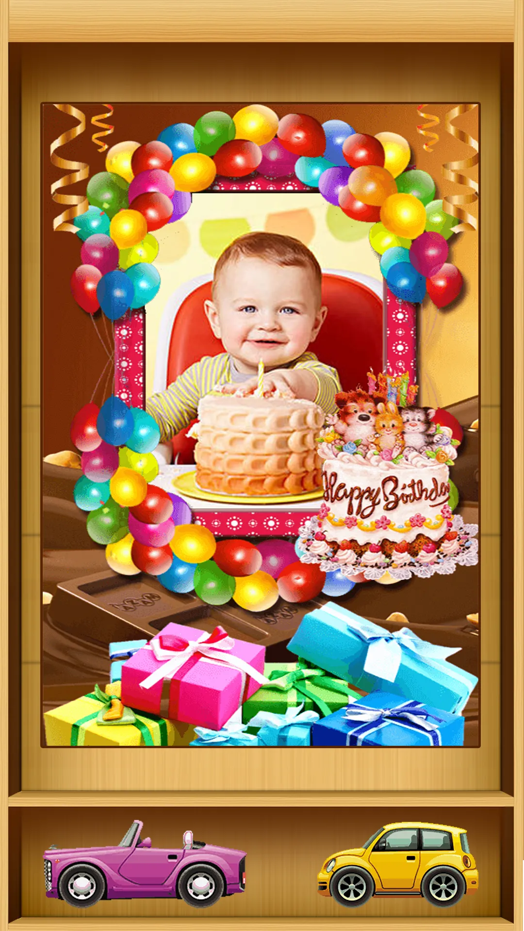 Happy Birthday Frames | Indus Appstore | Screenshot