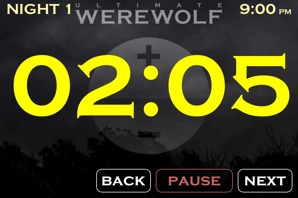 Ultimate Werewolf Timer | Indus Appstore | Screenshot