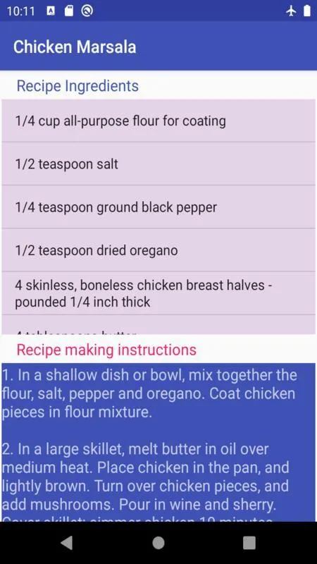 chicken n 30 mint: easy recipe | Indus Appstore | Screenshot