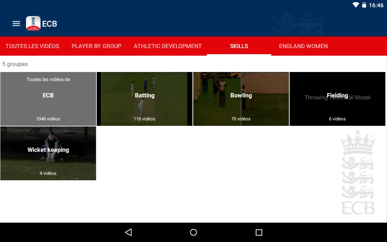 ECB Player Development | Indus Appstore | Screenshot