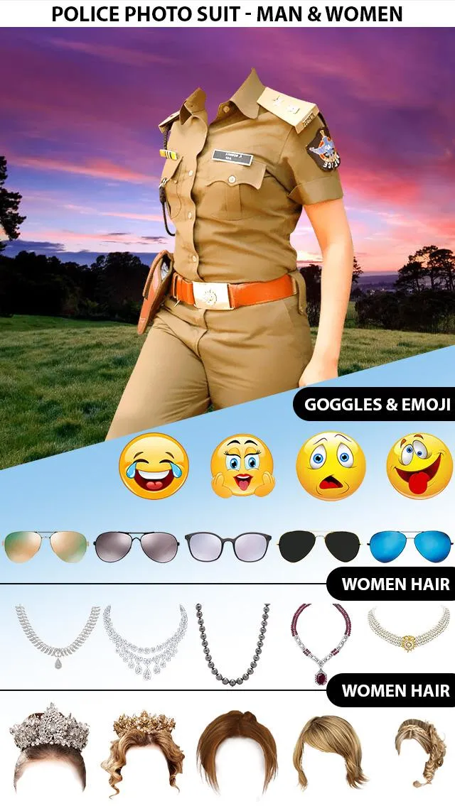 Police Photo Suit - Man & Wome | Indus Appstore | Screenshot