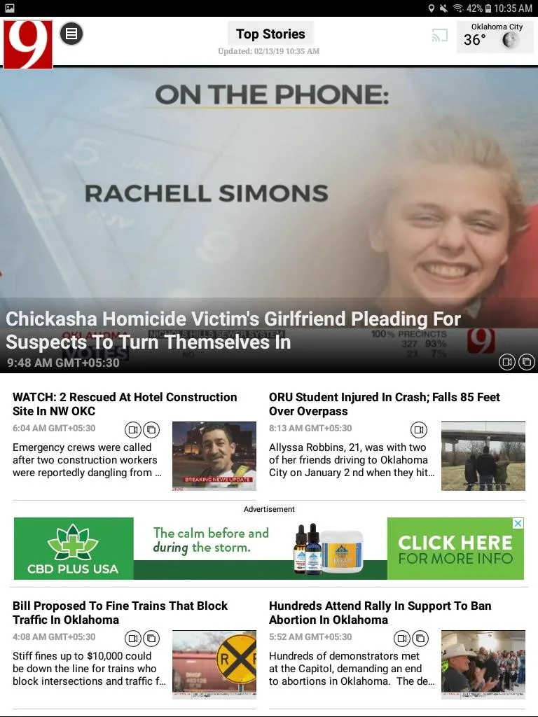 News 9 | Indus Appstore | Screenshot