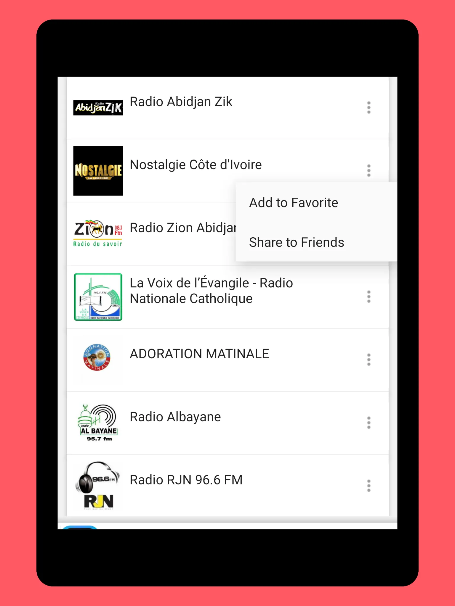 Radio Ivory Coast + Radio FM | Indus Appstore | Screenshot