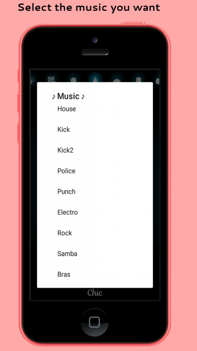 Music Light: Flashlight, Strob | Indus Appstore | Screenshot