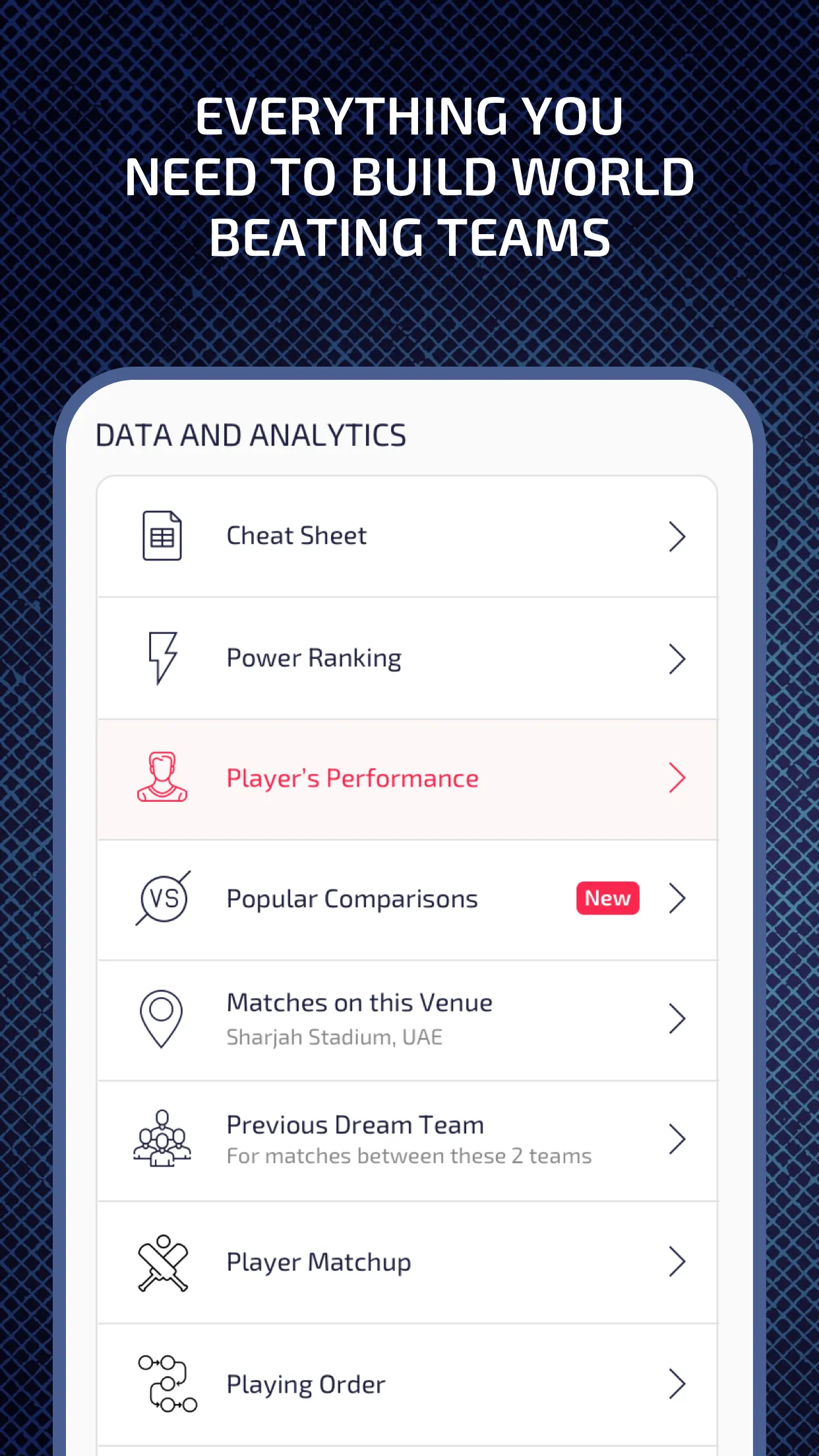 PerfectLineup - Lineup Builder | Indus Appstore | Screenshot