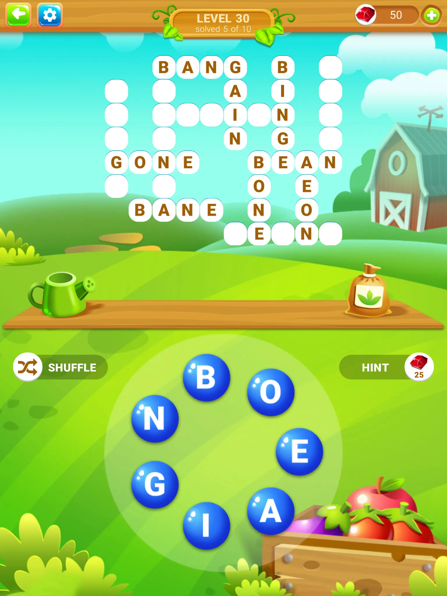 Word Farm Puzzles | Indus Appstore | Screenshot