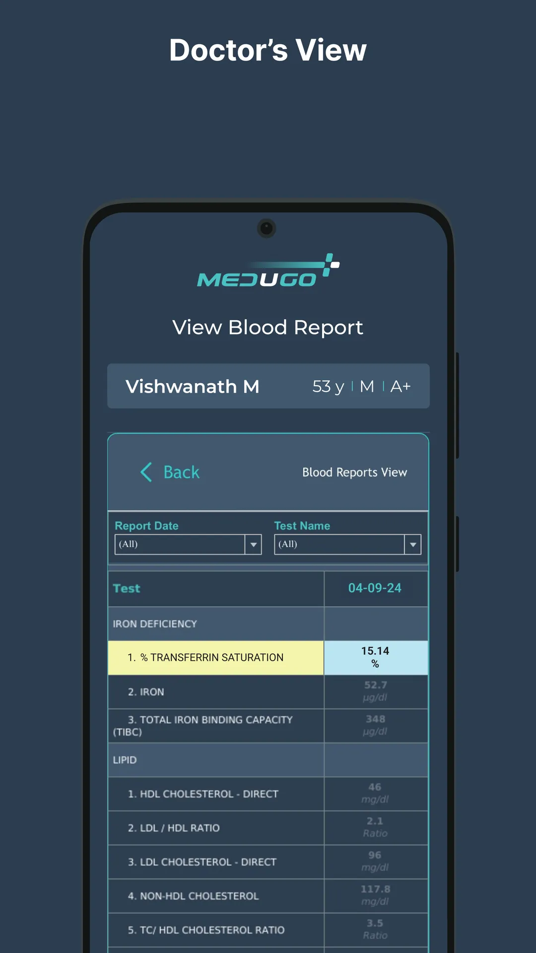 Medugo-Health Vitals On the Go | Indus Appstore | Screenshot