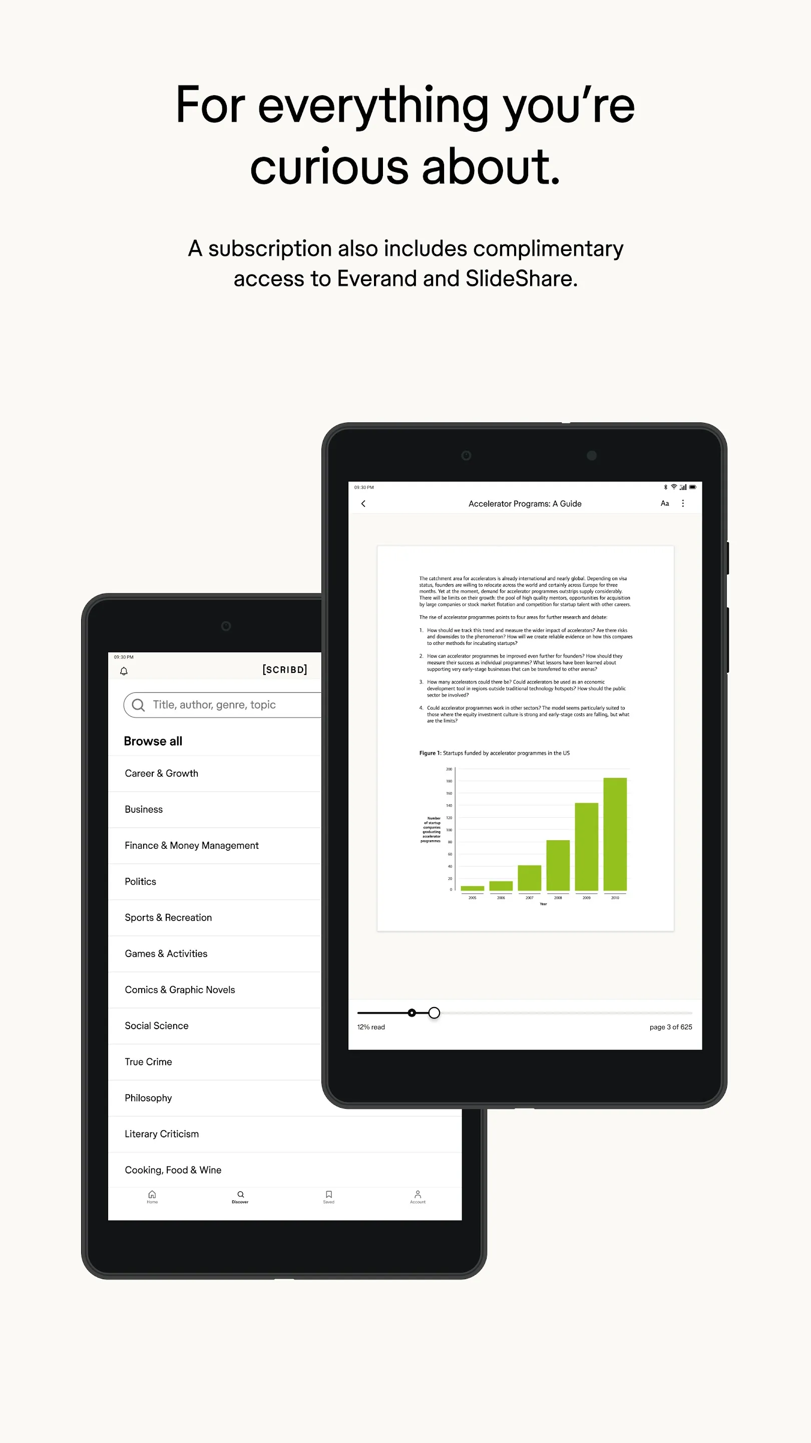 Scribd: 170M+ documents | Indus Appstore | Screenshot