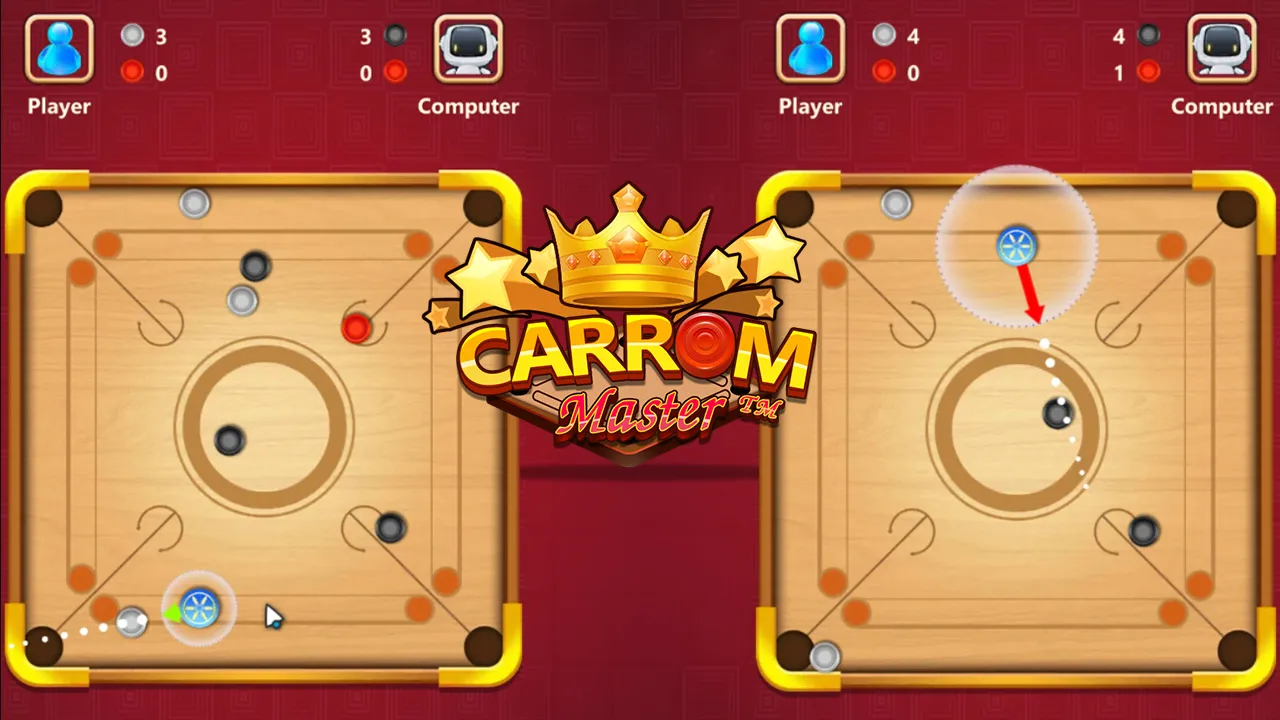 Carrom Master: Disc Pool Game | Indus Appstore | Screenshot