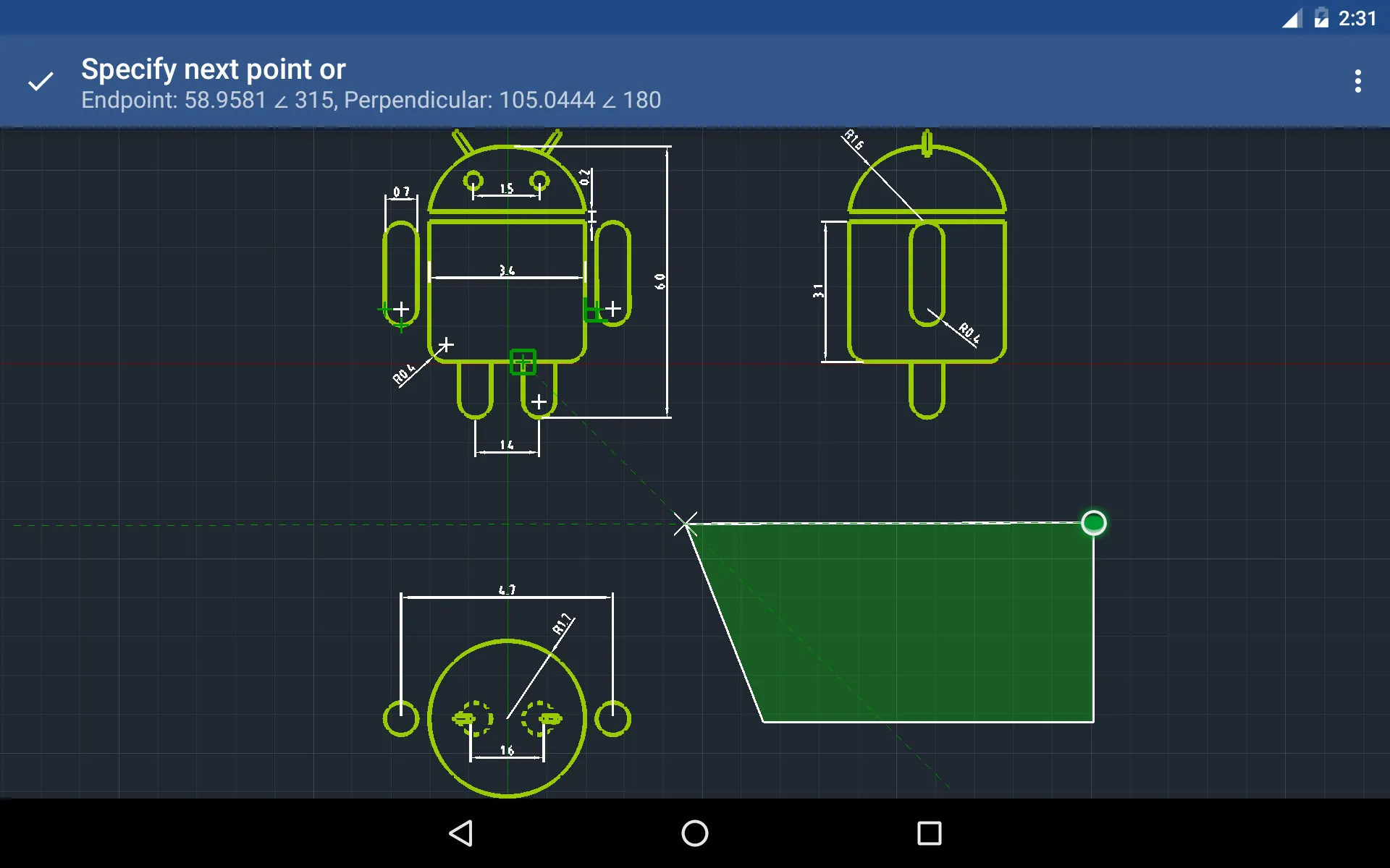 GnaCAD | Indus Appstore | Screenshot