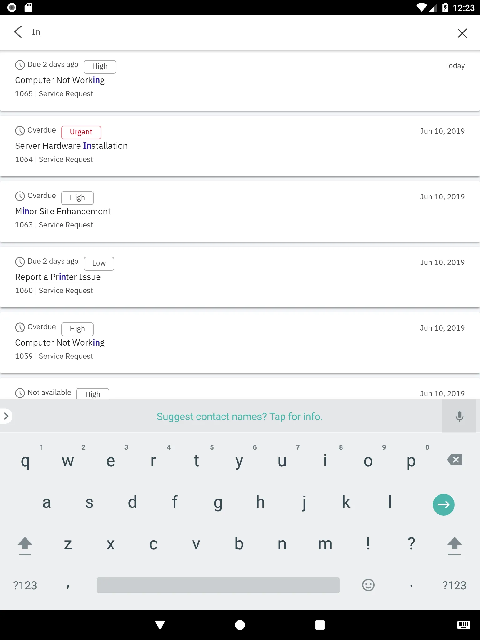 IBM Control Desk | Indus Appstore | Screenshot