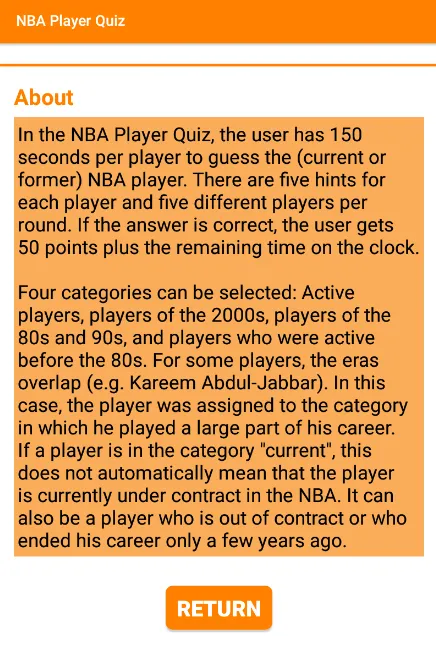 NBA Player Quiz | Indus Appstore | Screenshot