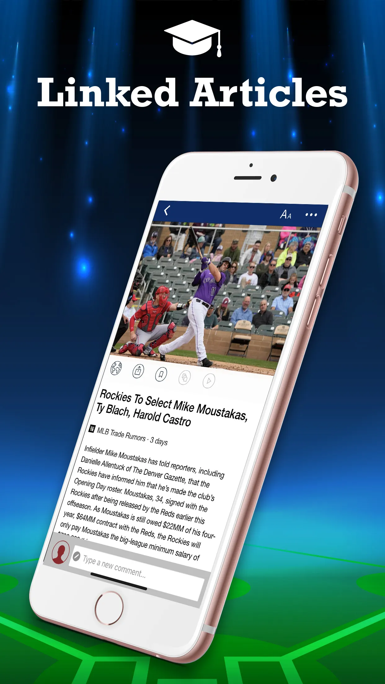 Fantasy Baseball News & Draft | Indus Appstore | Screenshot