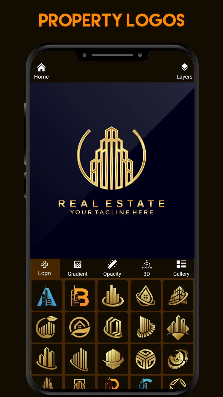 Luxury Logo Maker, Logo Design | Indus Appstore | Screenshot