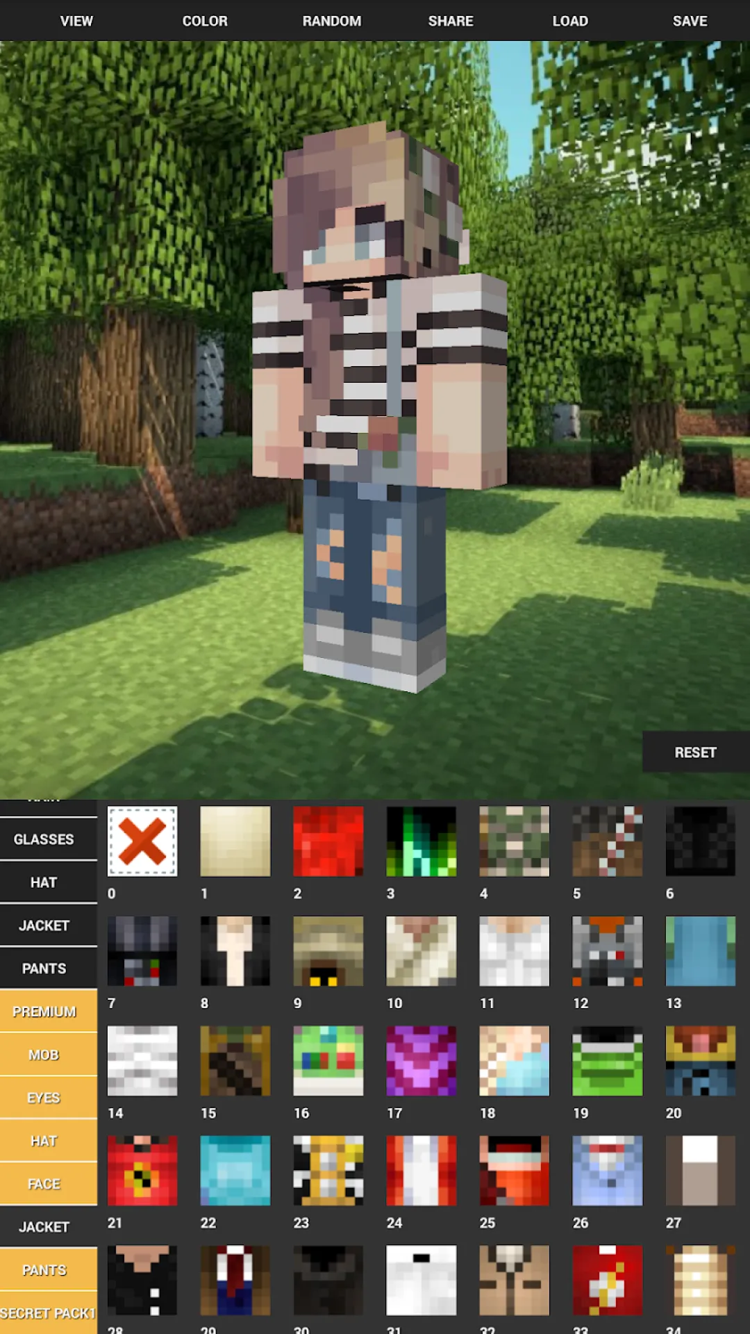 Custom Skin Creator Minecraft | Indus Appstore | Screenshot