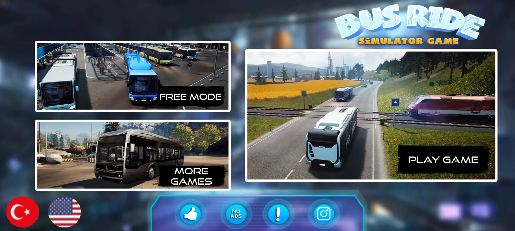 Bus Ride Simulator Game 3D | Indus Appstore | Screenshot