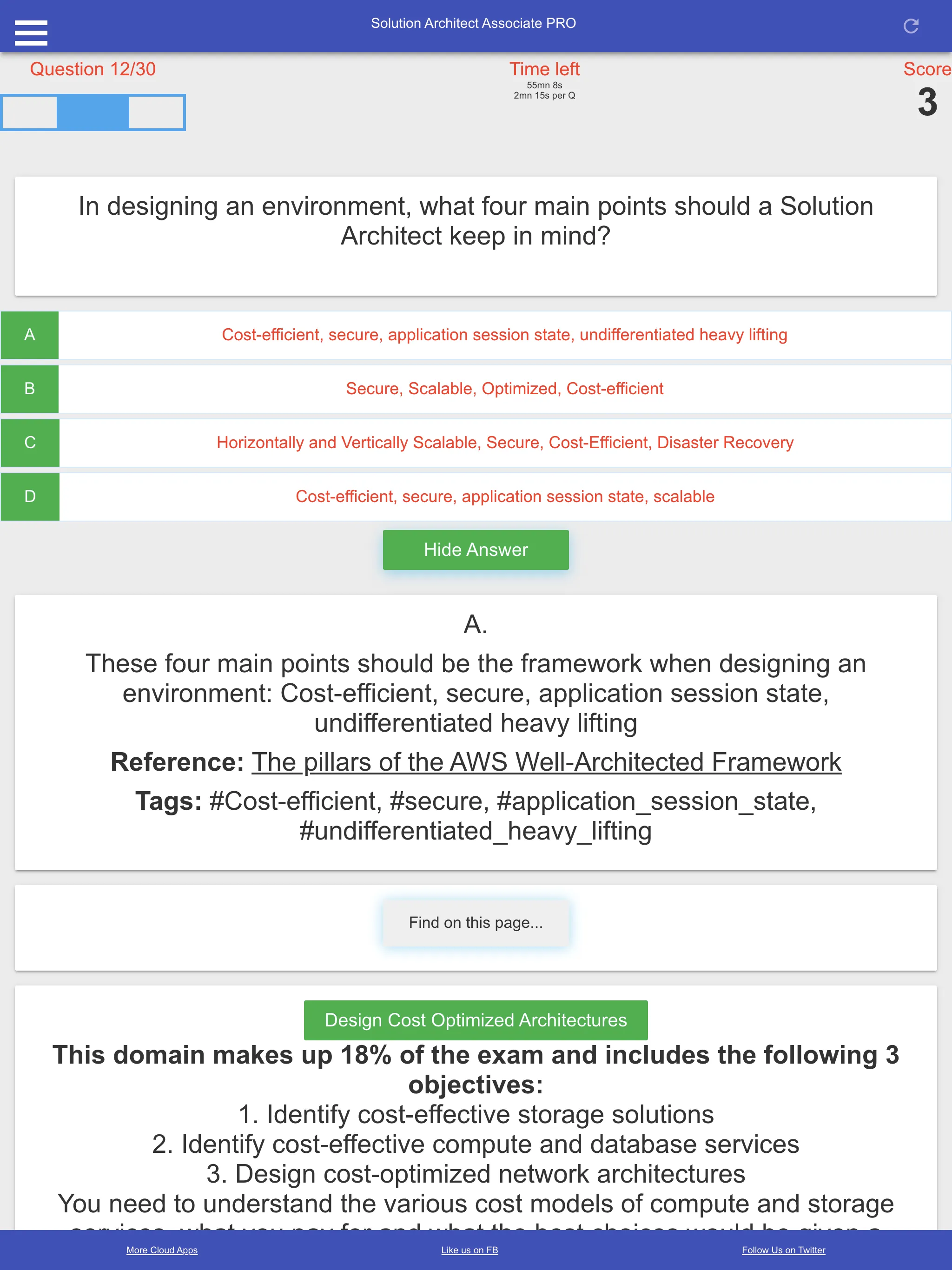 AWS Solutions Architect A. PRO | Indus Appstore | Screenshot