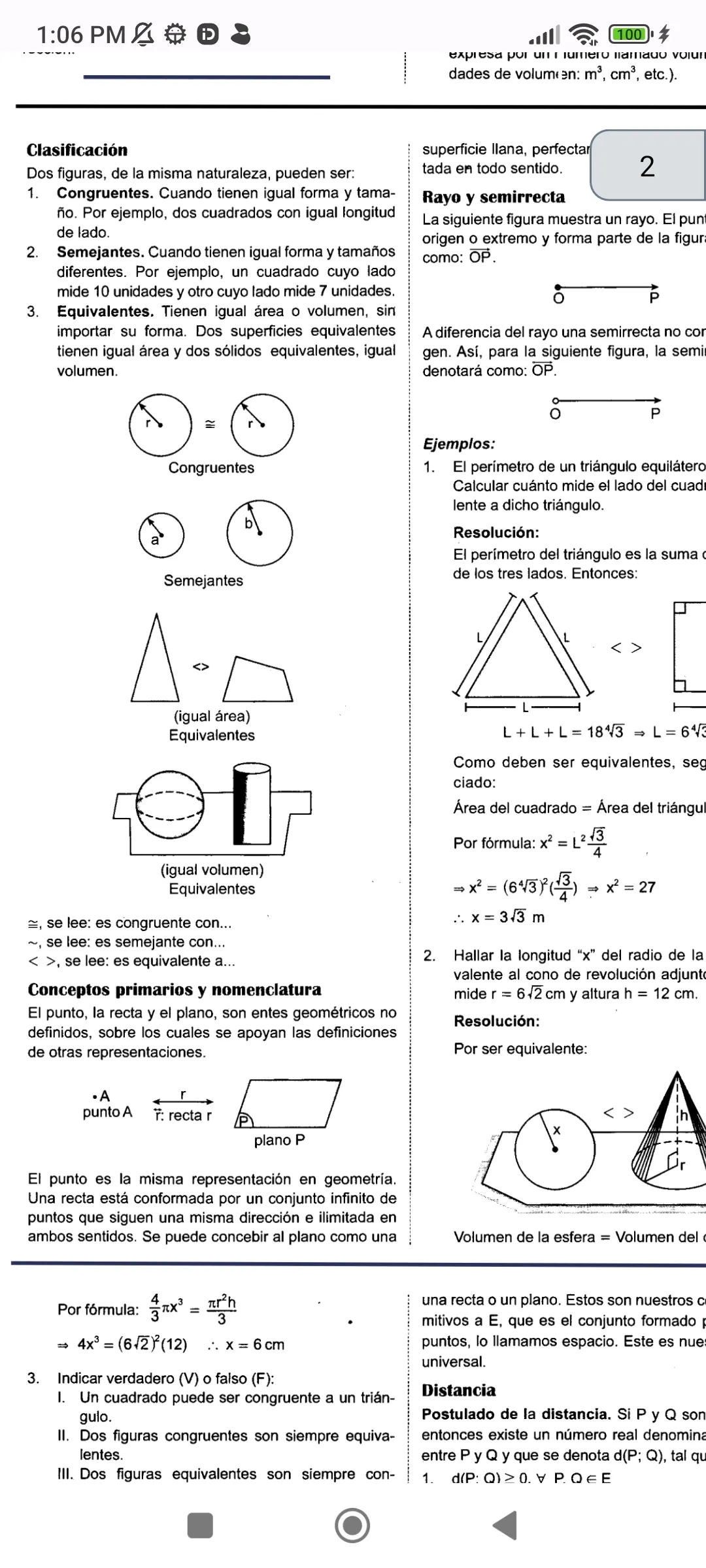 Geometría Preuniversitario | Indus Appstore | Screenshot