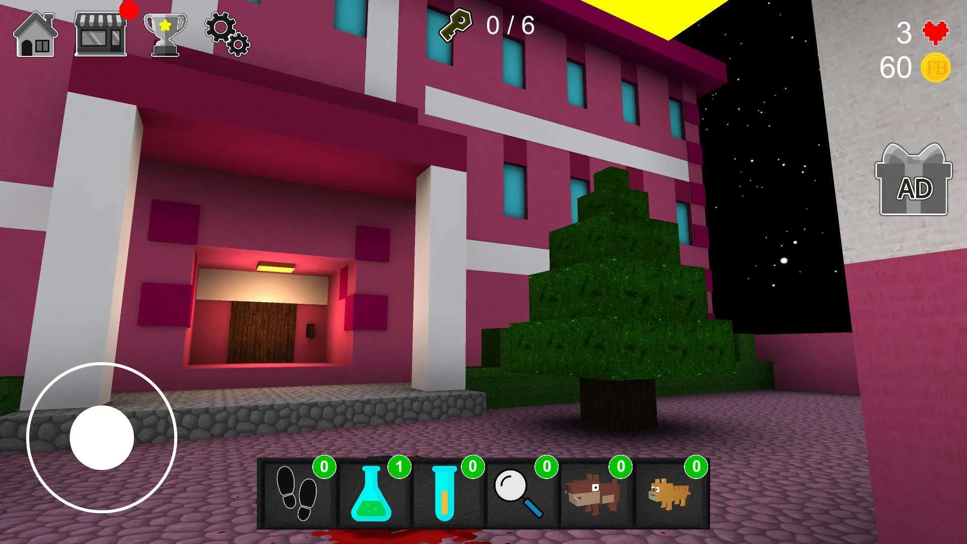 Night Horror In The Pink House | Indus Appstore | Screenshot