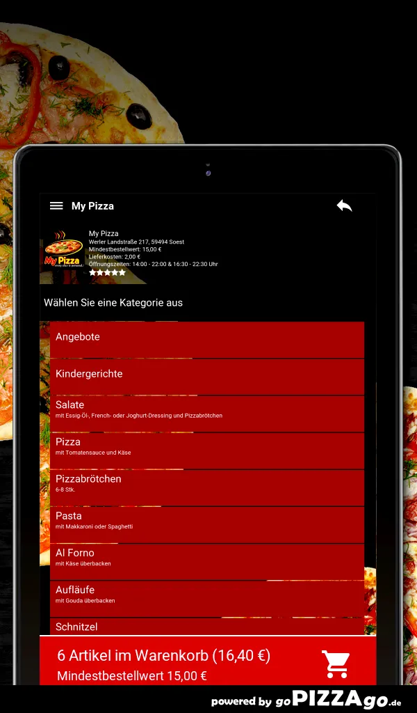 My Pizza Soest | Indus Appstore | Screenshot