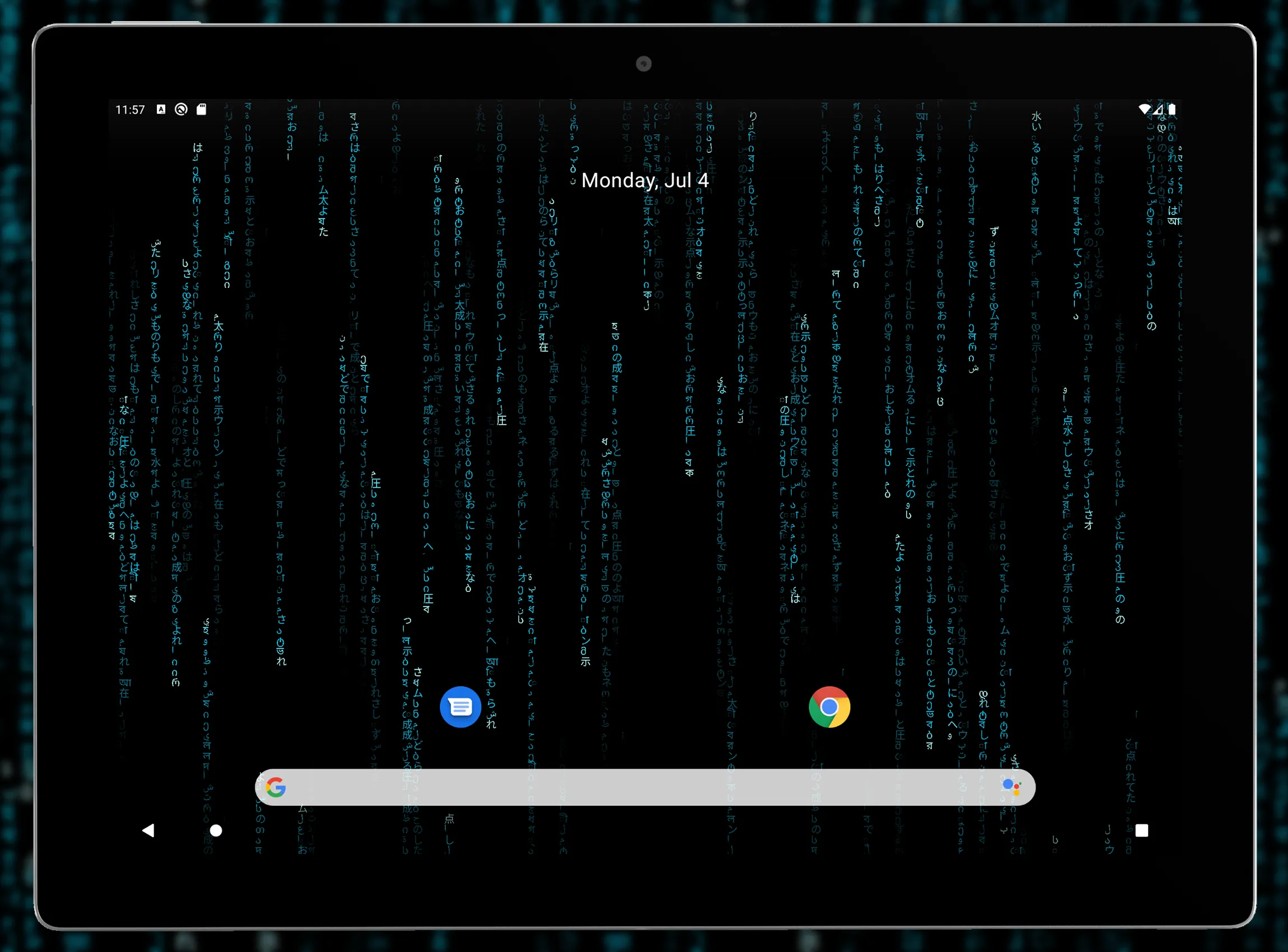 Matrix Live Wallpaper | Indus Appstore | Screenshot