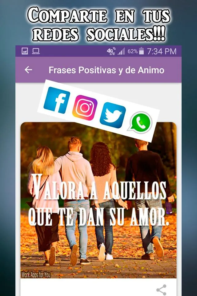 Frases Positivas y de Ánimo | Indus Appstore | Screenshot