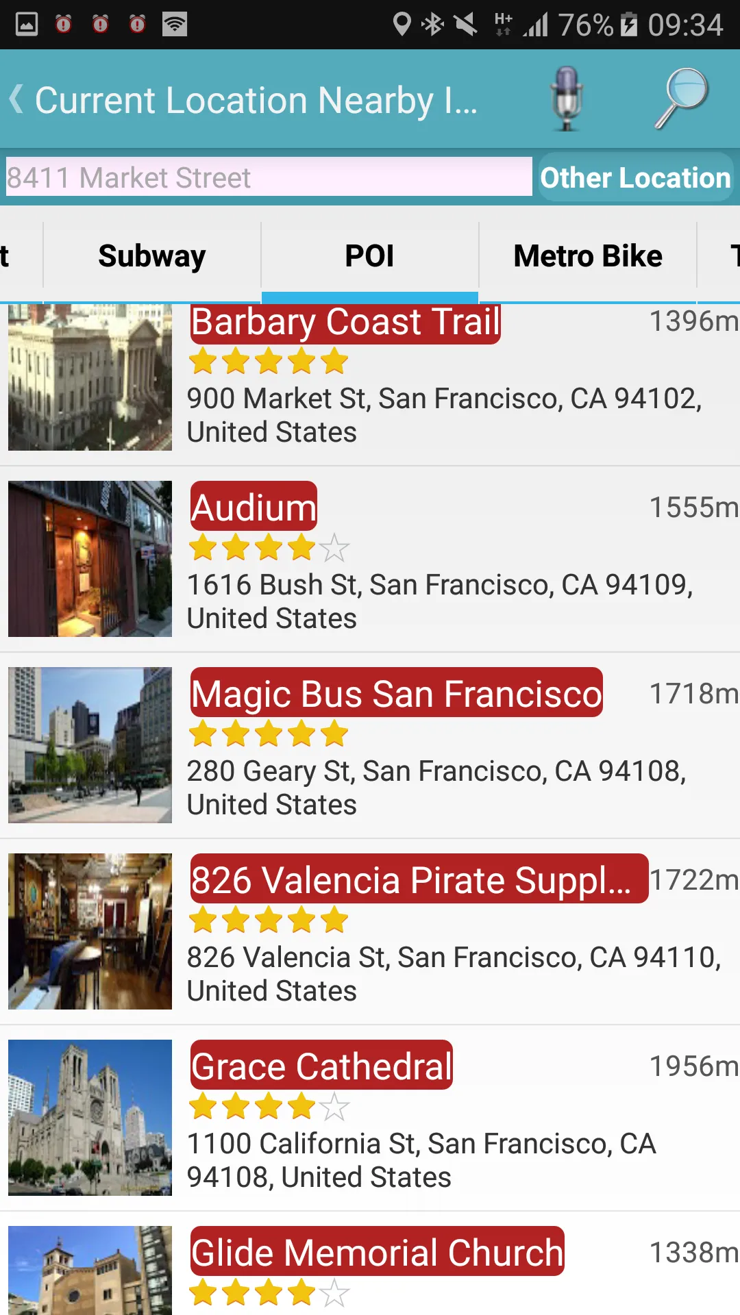 San Francisco  Bus Tracker | Indus Appstore | Screenshot