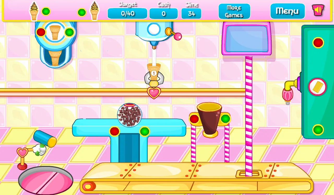 Cooking Ice Cream Cone Cupcake | Indus Appstore | Screenshot