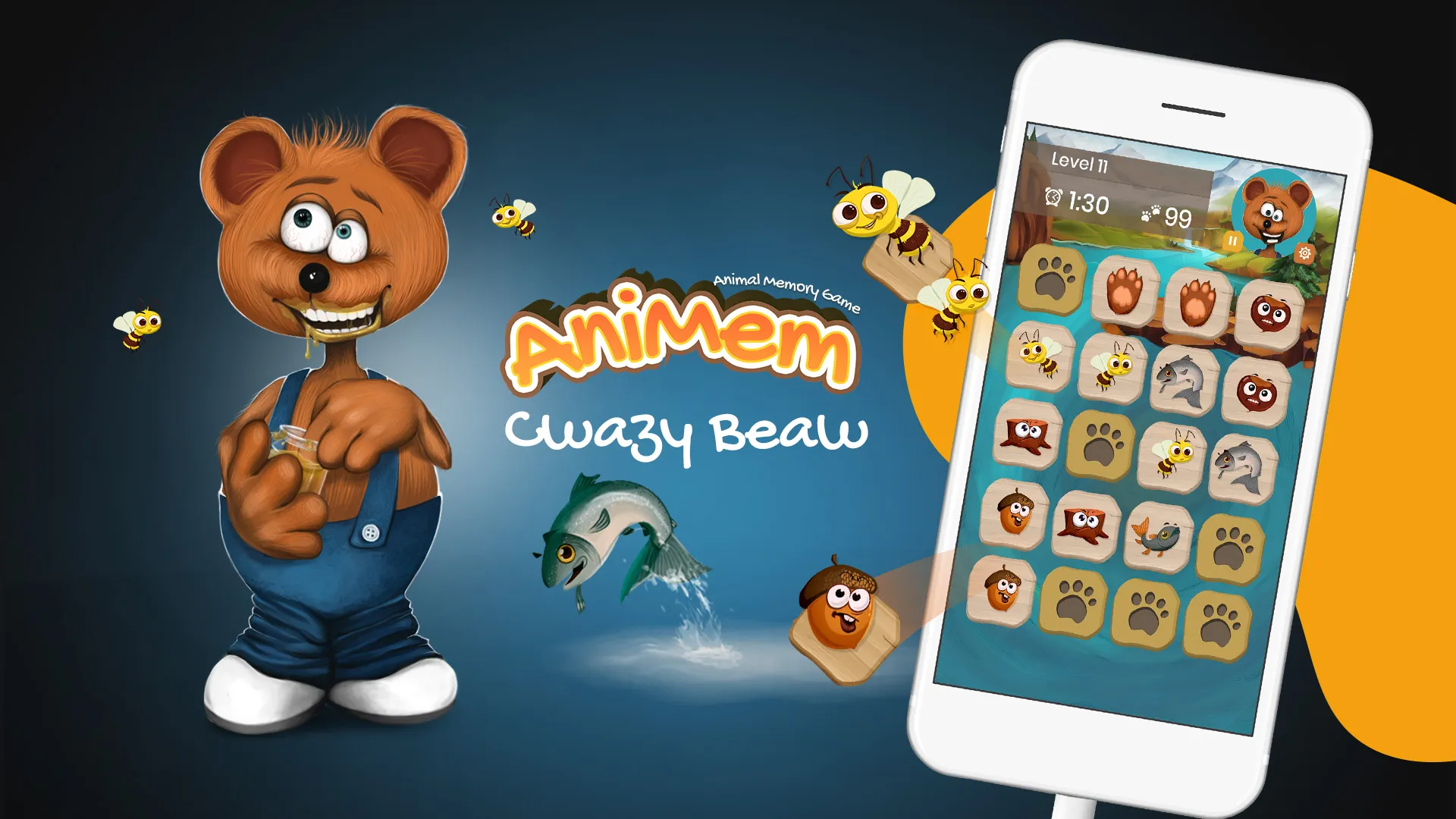Animal Matching Pairs Game | Indus Appstore | Screenshot