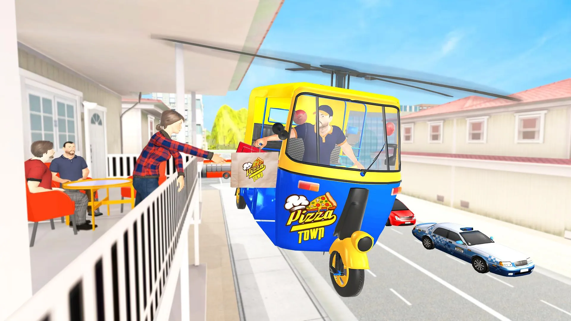 Flying Tuk Tuk Auto Rickshaw | Indus Appstore | Screenshot