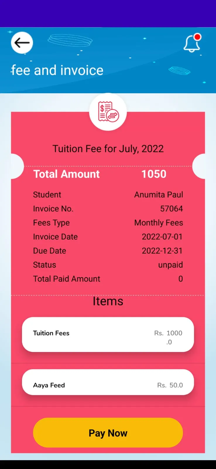 Infotute - An Interactive EMS | Indus Appstore | Screenshot