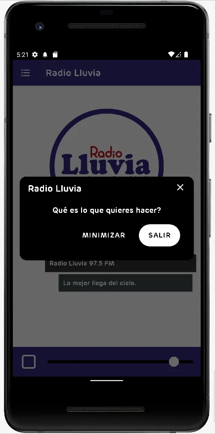 Radio Lluvia | Indus Appstore | Screenshot