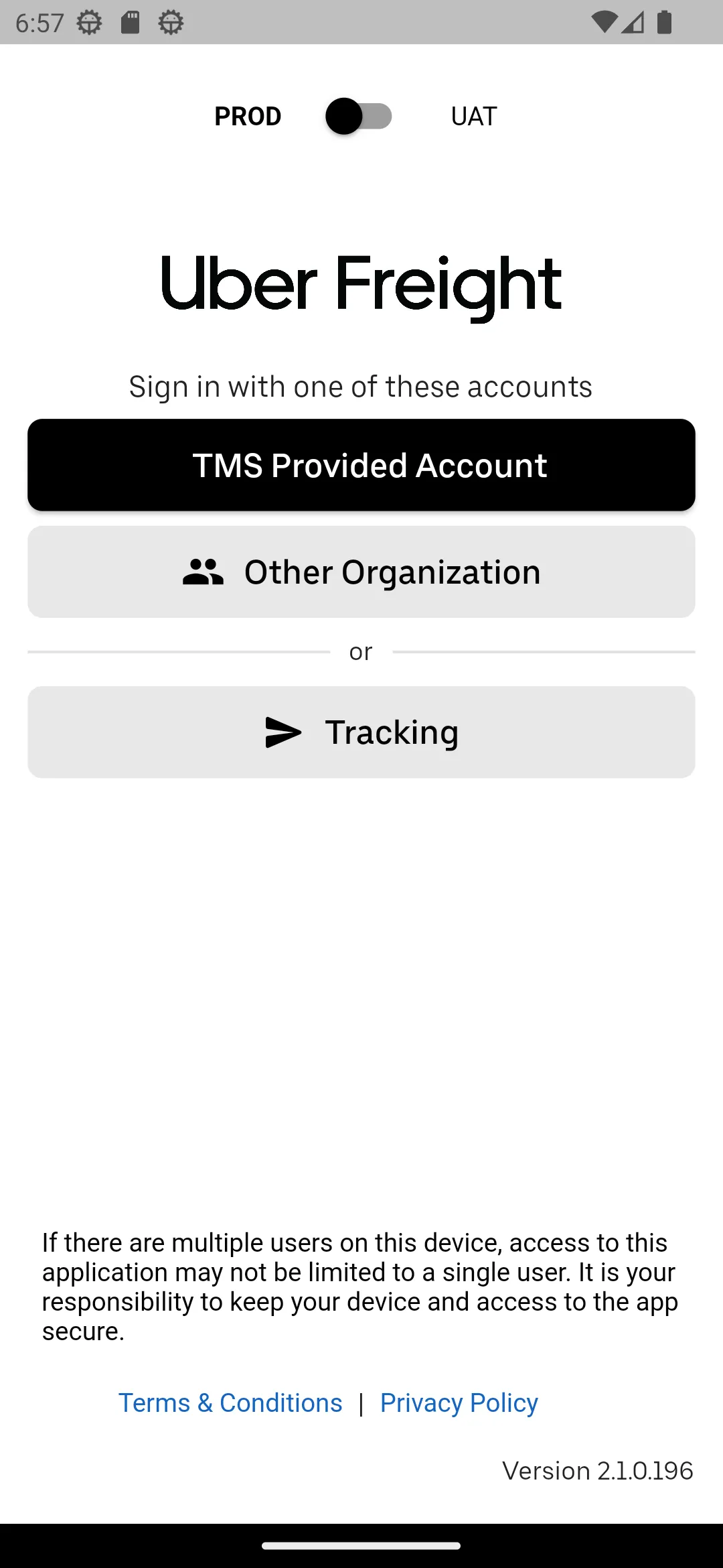 Uber Freight TMS | Indus Appstore | Screenshot