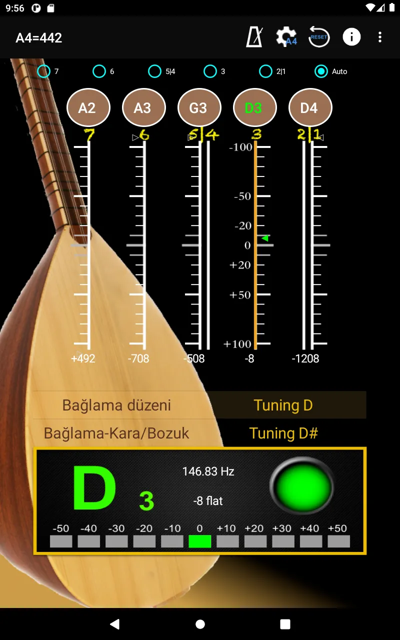 Baglama Tuner - Bağlama / Saz | Indus Appstore | Screenshot