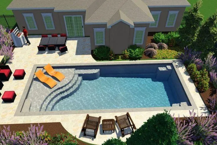 Swimming Pool Landscaping | Indus Appstore | Screenshot