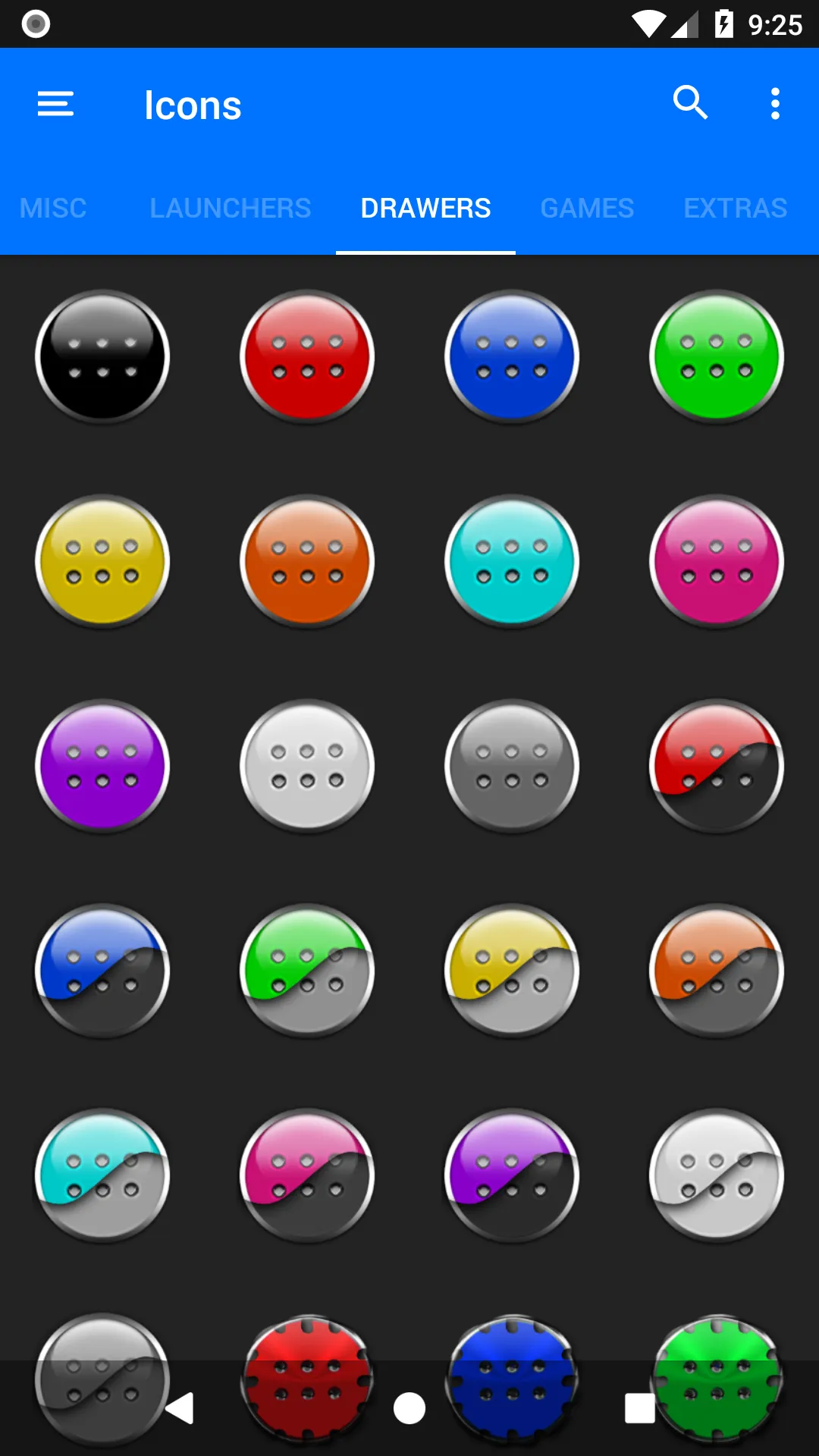 Colorful Glass Orb Icon Pack | Indus Appstore | Screenshot