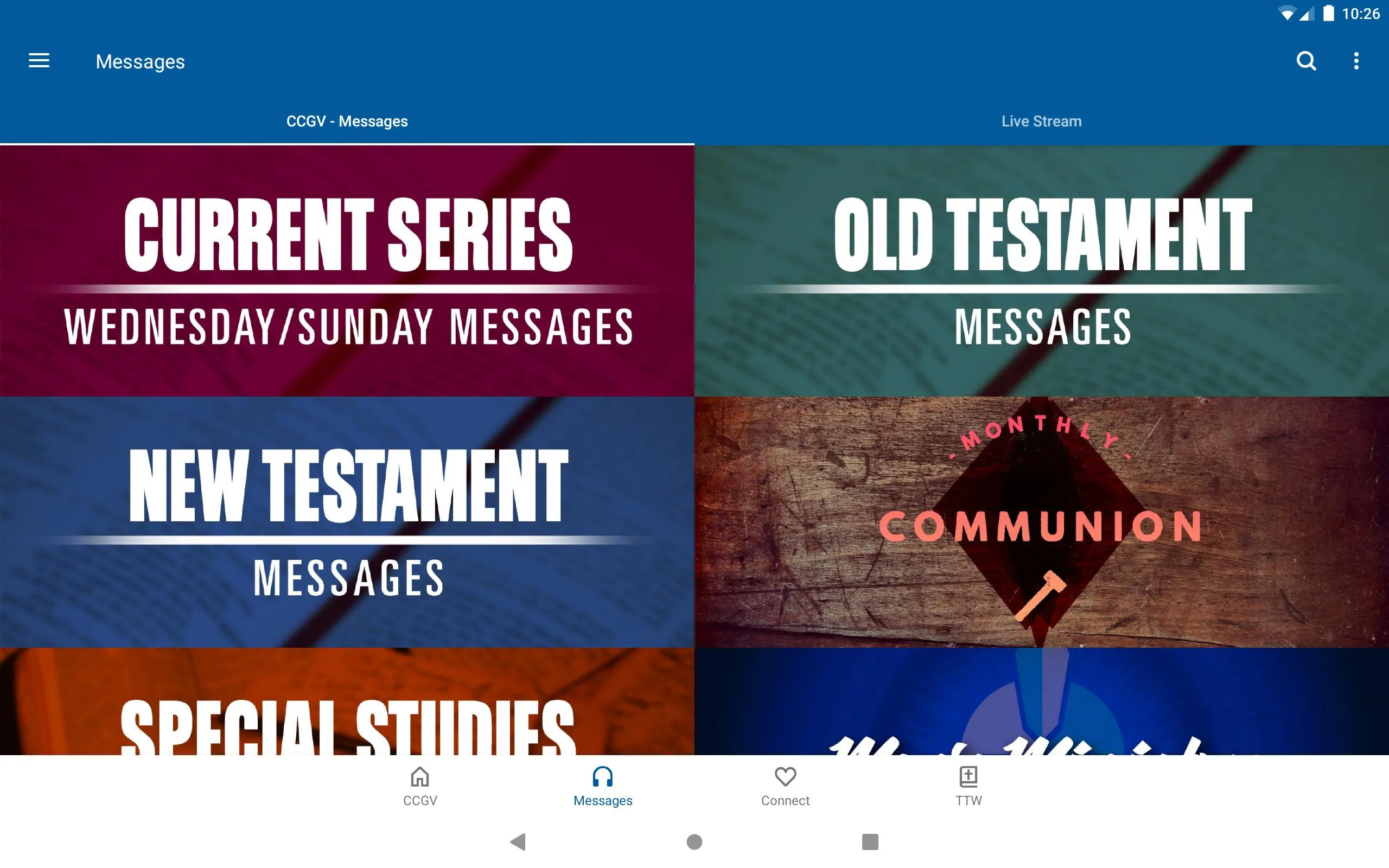 Calvary Chapel Green Valley | Indus Appstore | Screenshot